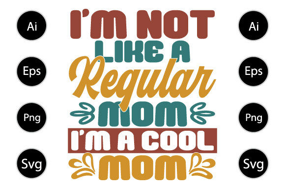 Cool Mom Tee: Graphics for Crafts Projects