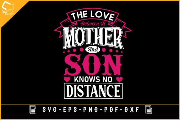 Mom and Son Lover Design - Mother's Day Graphics