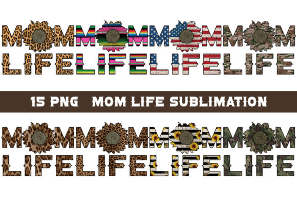 Mom Life Graphics for Crafts and Sublimation