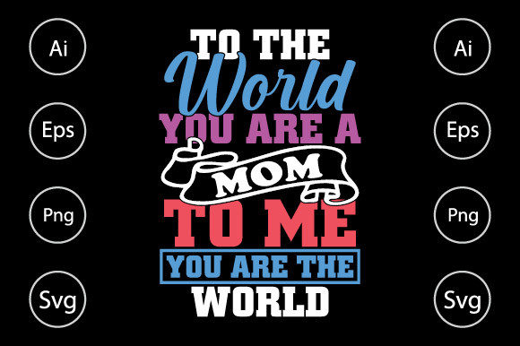 World's Mom Design: Premium Graphics for Crafts